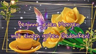 Beginne jeden Morgen mit einem guten Gedanken🌹wunderschönes & erholsames Wochenende🍀