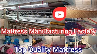 Mattress Manufacturing Factory| Customised Rebonded Foam mattress for reasonable price #foammattress