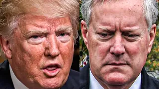 Trump Calls Mark Meadows' New Book Fake News, And Meadows Agrees With Him!