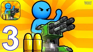 Bullet Fever - Gameplay Walkthrough Part 3 Stickman Ammo Rush (iOS, Android Gameplay)