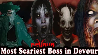 WHO IS THE MOST SCARIEST Azazel in Devour ? Top 4 scariest boss in Devour game