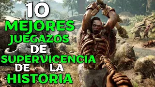 🎮🪓 10 MEJORES JUEGOS de SUPERVIVENCIA para PC (2024)🎮🪓