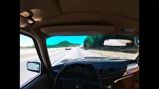 1985 Mercedes 300D POV Drive