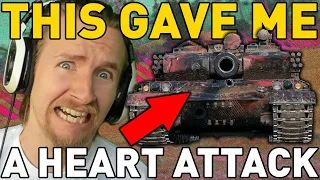 This gave me a HEART ATTACK in World of Tanks!