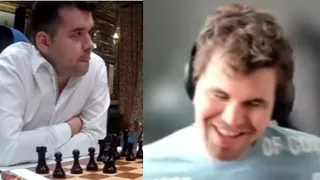 "BE a F**KING SHARK!" Magnus Carlsen to Ian Nepomniachtchi for Chess Candidates 2022