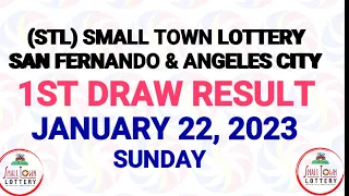 1st Draw STL Pampanga and Angeles January 22, 2023 (Sunday) Result | SunCove, Lake Tahoe