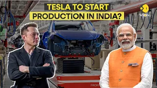 Tesla SERIOUS on establishing India production, reveals Indian Union Minister | WION Originals