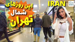 IRAN | Luxury Shopping mall in northern of Tehran 2023 | Iran vlog ایران