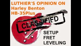 Harley Benton HB-35Plus: Setup, and My Honest Opinion!