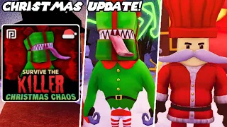 [NEW CHRISTMAS UPDATE] Is FINALLY HERE! // 🔪Survive The Killer