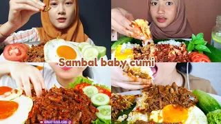 #4 Request Kompilasi Mukbang Sambal cumi 🐙 🍝