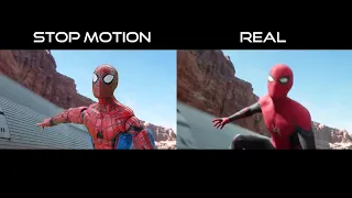 SPIDER-MAN: NO WAY HOME Toys Stop Motion VS Real Trailer