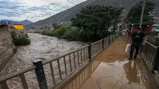 Chosica, Girasoles, Huampaní en alerta por activación de quebradas