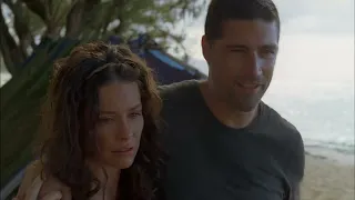 Lost Jack and Kate 4x10 Something nice back home "If something happens to me" HD