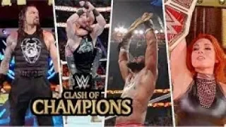 WWE Clash of Champions 15.09.2019 @WWE