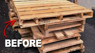 Turning Free Pallets into an Epoxy Table | Furniture Makeover