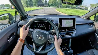 2023 Toyota Corolla Cross Hybrid XSE - POV Test Drive (Binaural Audio)