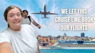 WE LET NORWEGIAN CRUISE LINE BOOK OUR FLIGHTS TO SPAIN