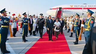 Presiden Jokowi dan Ibu Iriana Tiba di Beijing, RRT, 16 Oktober 2023