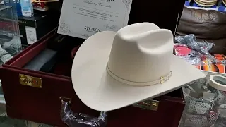 texana hats1000x diamante marca stetson en laberinto w.w en Chicago Illinois chinchilla hanmade usa