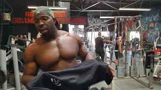 BIG BOULDER SHOULDER WORKOUT WITH BIG ROB DID IT