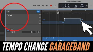 How to change the tempo of a song in Garageband (2021)