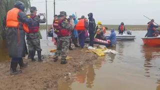 Heavy flooding hits China's Shanxi, Shaanxi, affects 2 million people