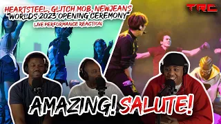 HEARTSTEEL, Glitch Mob, NewJeans "Worlds 2023 Opening Ceremony" Live Performance Reaction