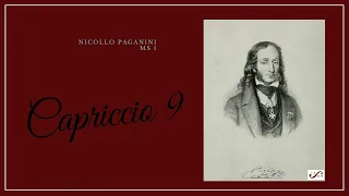 Niccolò Paganini - Caprice No 9: Allegretto, MS 1 - solo Violin