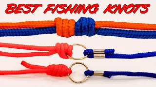 5 Knots You Need To Know! Best Fishing Knots Made Easy!