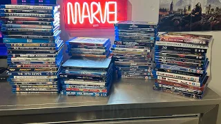 Full blu ray collection video #bluray #dceu #marvel