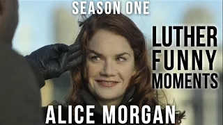 Alice Morgan Funny Moments (Luther) | Season 1