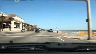 Galveston - Driving the Seawall