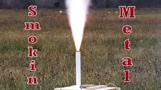 Sugar rocket fuel + magnalium and aluminum