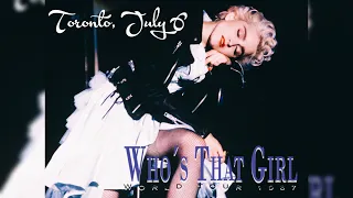 Madonna Who’s That Girl tour in Toronto (audience audio) 1987