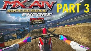 MX vs ATV Supercross Encore! - Gameplay/Walkthrough - Part 3 - Vegas Baby!