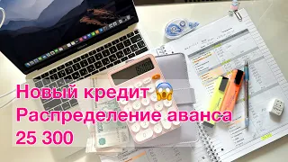 Деньги по конвертам/Распределение денег/Аванс 25300 #6