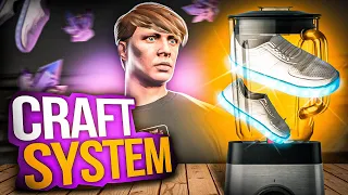 CRAFT SYSTEM in GTA5 RP! Created Neon Shoes from nothing! Giving Luminous Stone to my subscribers!