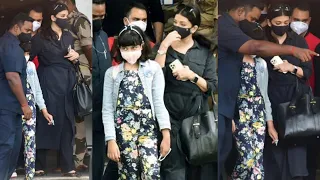 Aishwarya Rai's Daughter Aaradhya Bachchan Trolled for walking Abnormally at the Airport!