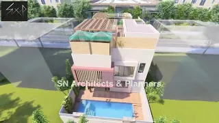 30X60 feet 1800 sqft Luxurious House with Swimming Pool