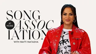 Natti Natasha Sings Rihanna, "ANTES QUE SALGA EL SOL” & More in a Game of Song Association | ELLE