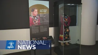 New museum display highlights the works of water activist Autumn Peltier | APTN News