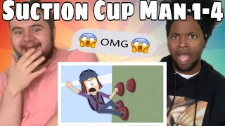 Suction Cup Man 1- 4 REACTION