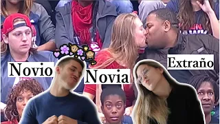 REACCIÓN a MOMENTOS DIVERTIDOS en KISS CAM😂🤭 y TRIBUNAS de ESTADIOS *INESPERADO*