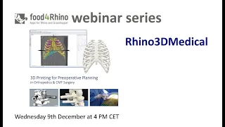 food4Rhino webinar series: Rhino3DMedical (English)