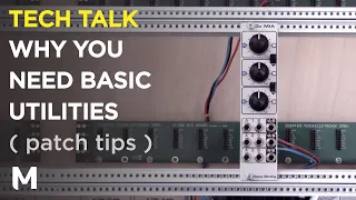 How to use modular utilities - Mixing, Attenuating, Inverting, Offset (with Happy Nerding 3X MIA)