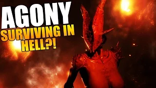 Agony Game - THE ENDING?! SURVIVING IN HELL, KICKSTARTER DEMO GAMEPLAY - Survival Horror Gameplay