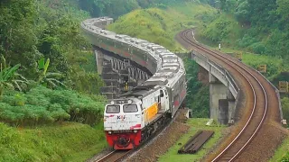 MELIUK BAGAIKAN ULAR‼️HUNTING 13 KERETA API DI JALUR MENIKUNG TUMIYANG