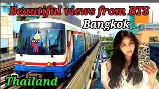 Bangkok skytrain experience on Thursday 25th April | Thailand touring 2024