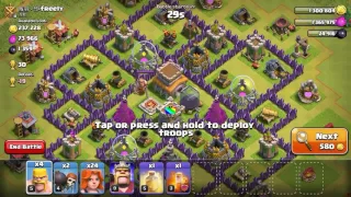 Train 24/27 Valkyrie in just 1 gem | COC | Glitch